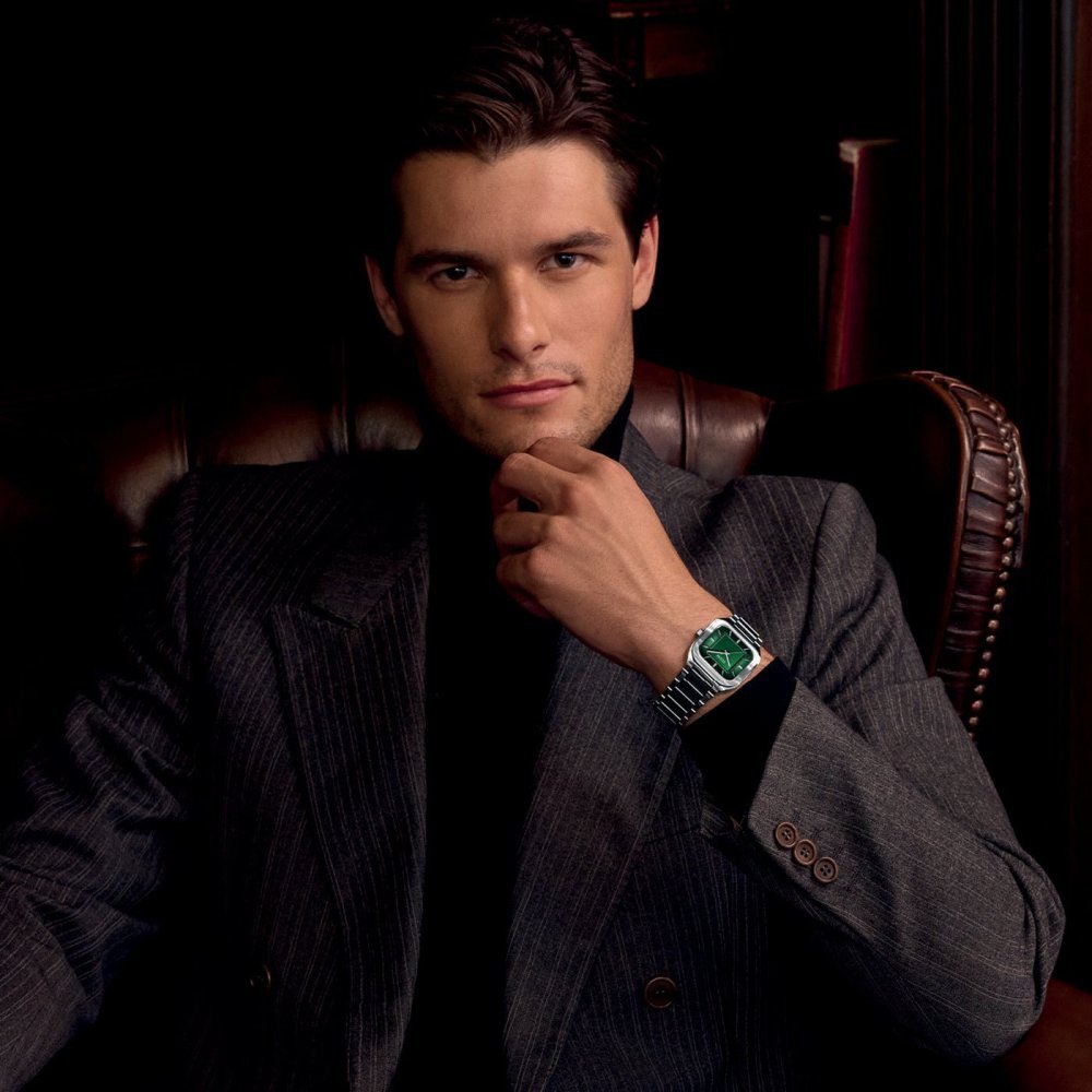 Cluse - Quadrus Watch - Verde - Argento