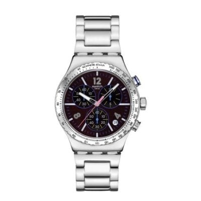 Swatch - Purple Glow - Cronografo - Acciaio Inox