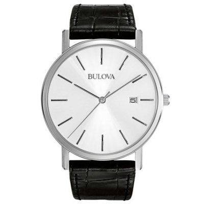 Bulova - Classic Elegant - Acciaio - Pelle