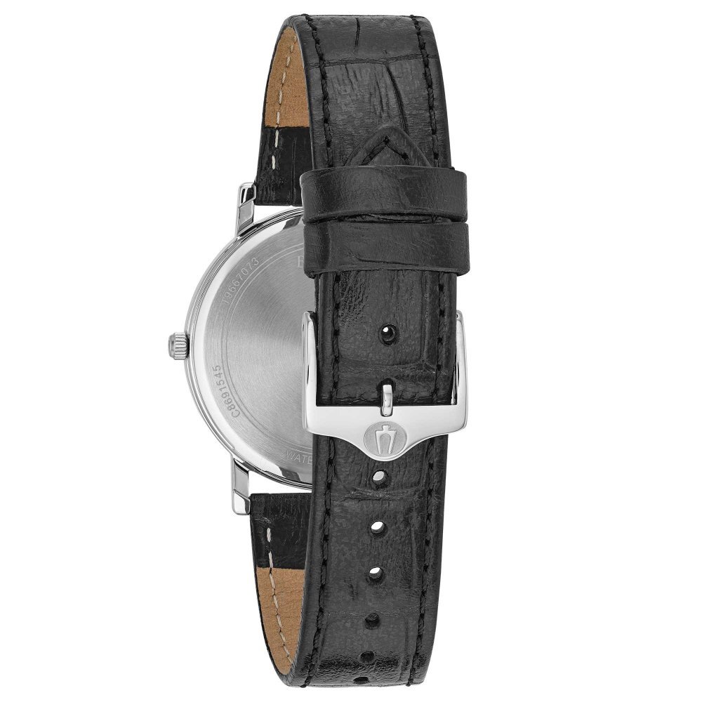 Bulova - Classic Elegant - Acciaio - Pelle