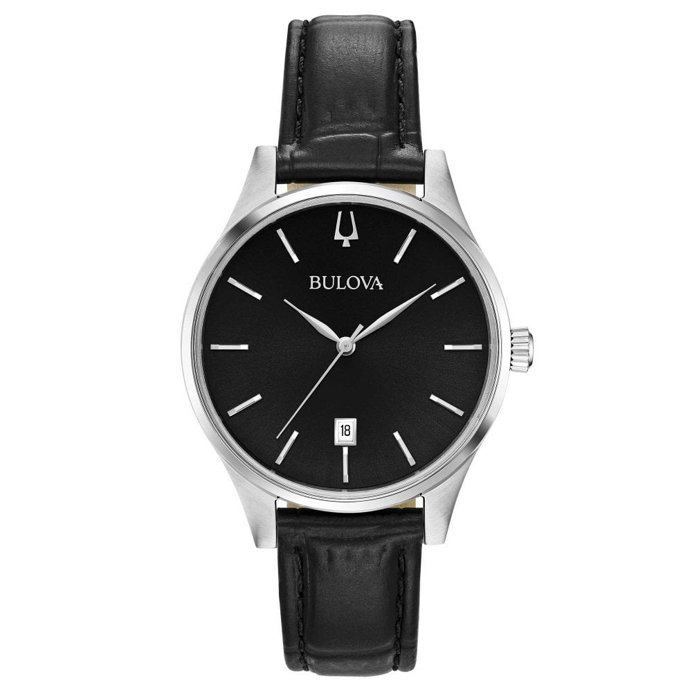 Bulova - Classic Unisex - Pelle - Nero