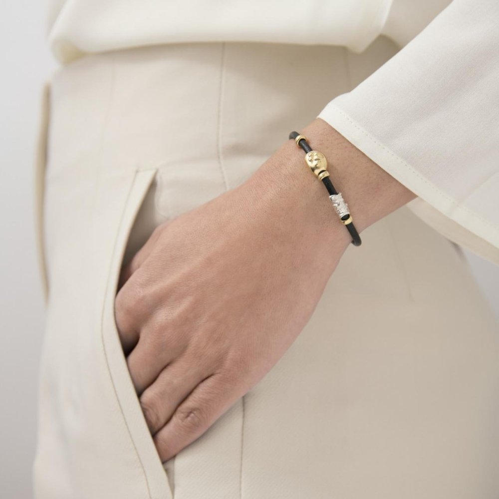 Misani - Bracciale B351 - Cuoio - Oro