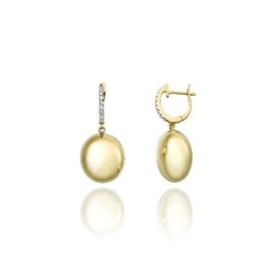 Chimento - Orecchino Armillas Acqua - Oro Giallo - Diamanti