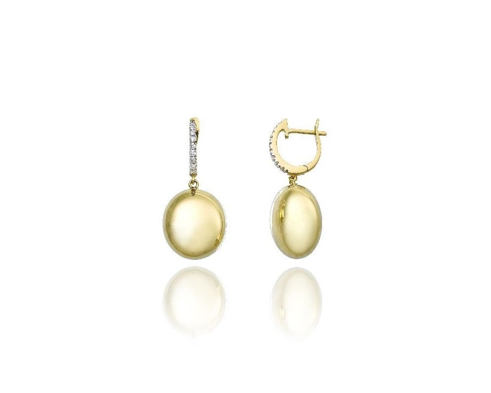 Chimento - Orecchino Armillas Acqua - Oro Giallo - Diamanti