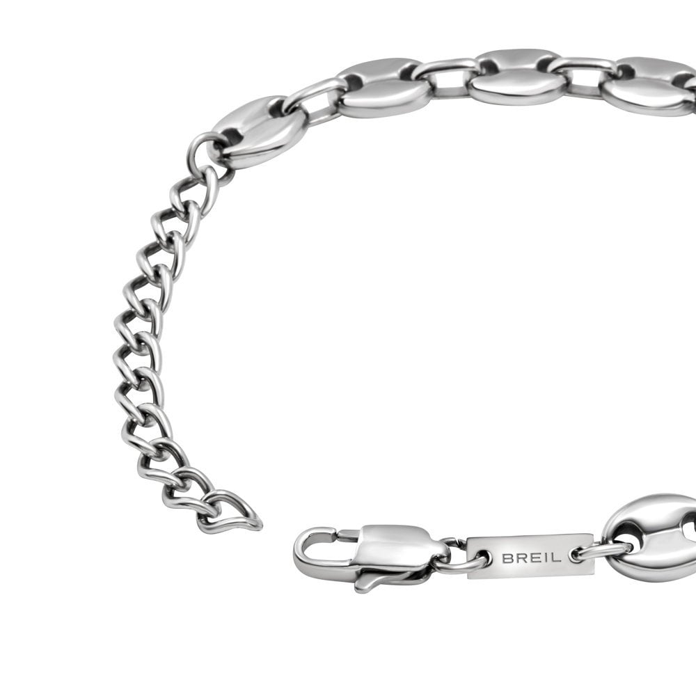 Breil - Bracciale Newton - Acciaio - Argento