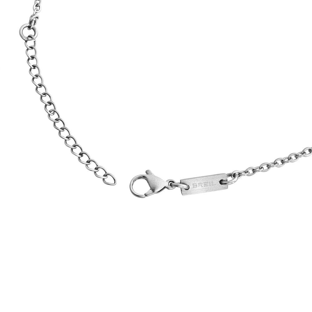 Breil - Collana 9K Loop - Acciaio - Oro