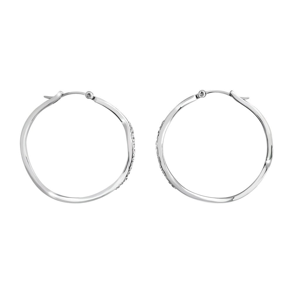 Breil Jewels - Orecchini Zig Zag - Acciaio - Cristalli