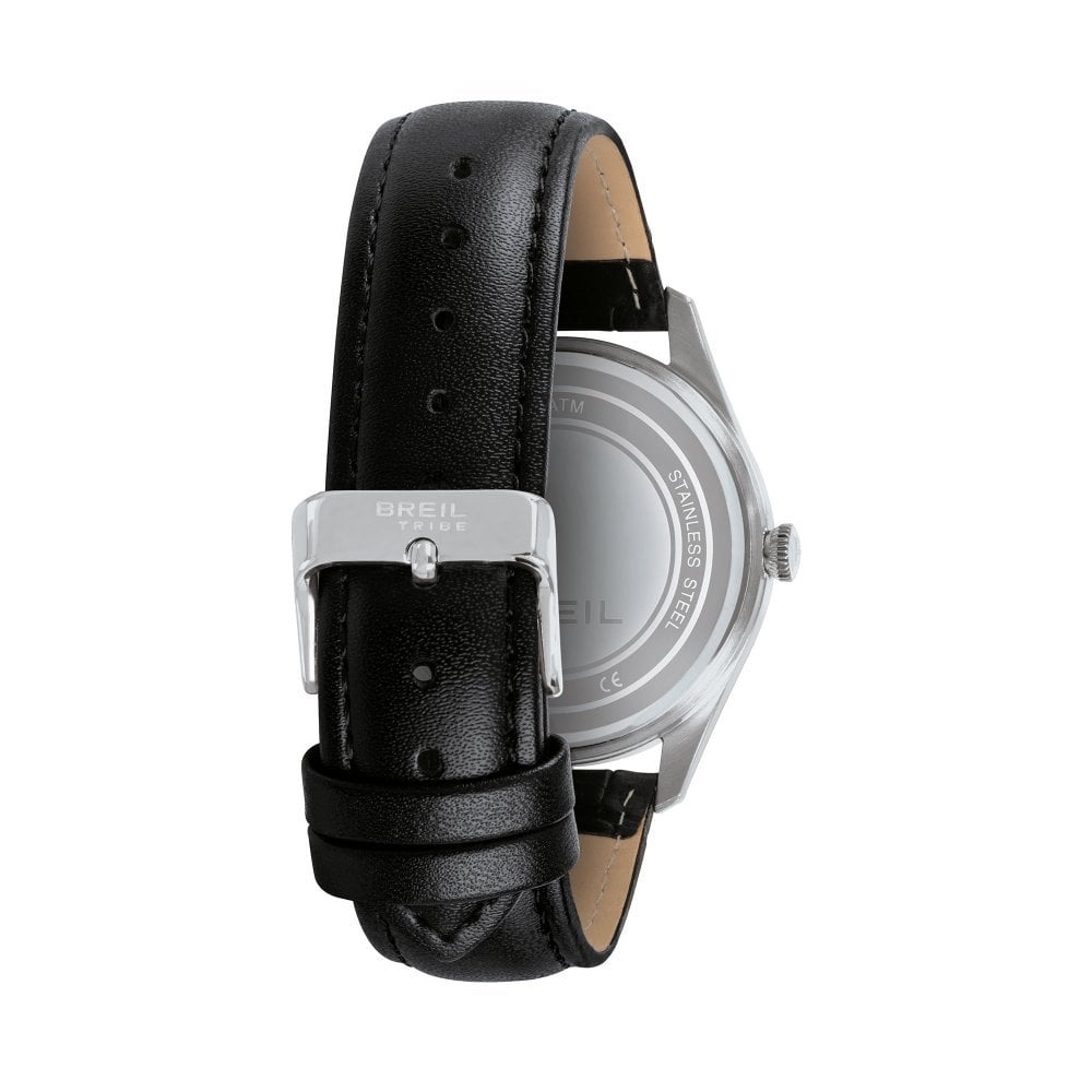 Breil Tribe - Solo Tempo Refine - Pelle - Nero
