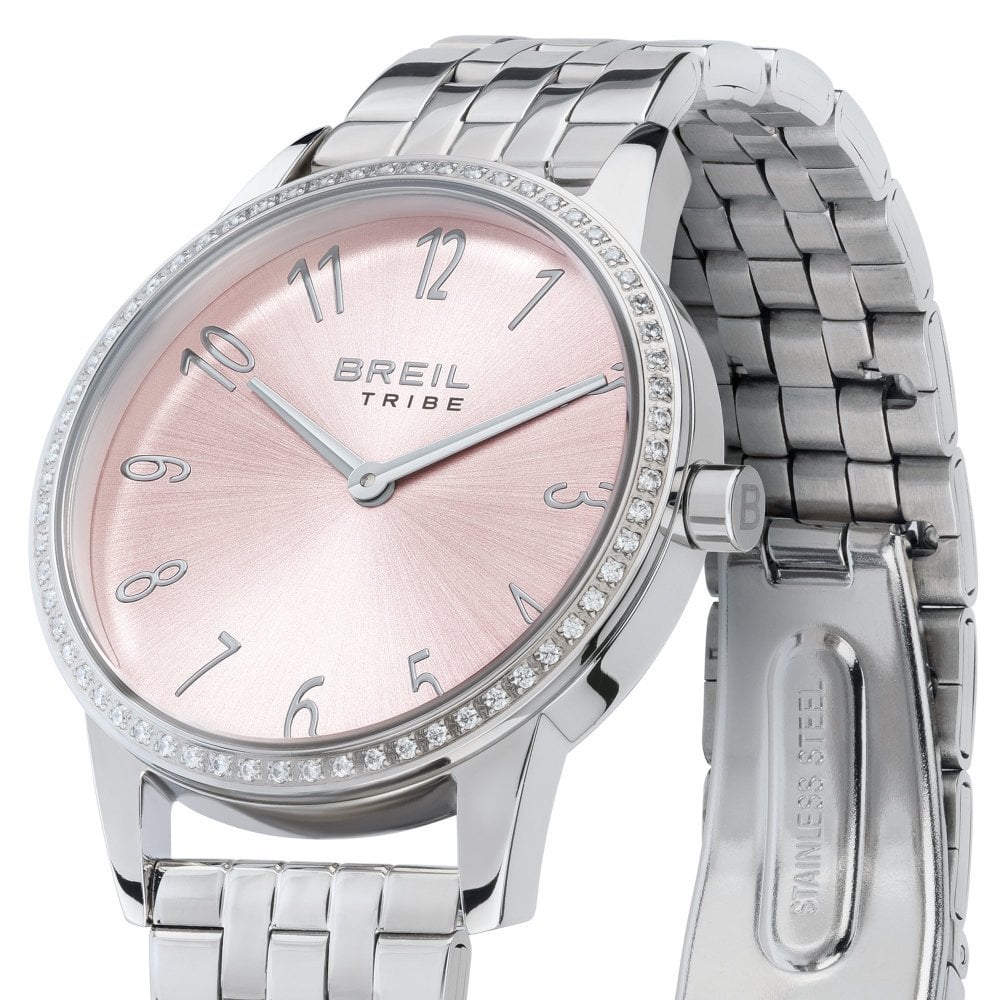 Breil Tribe - Orologio 2H Lady - Acciaio - Rosa