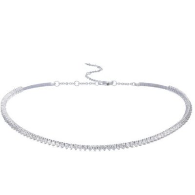 Songa Antonio - Girocollo Rigido - Oro Bianco