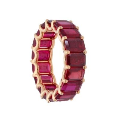 Songa Antonio - Anello Eternity - Oro Rosa - Rubino