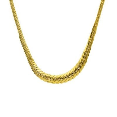Songa Antonio - Girocollo Maglia - Oro Giallo - 18 Ct