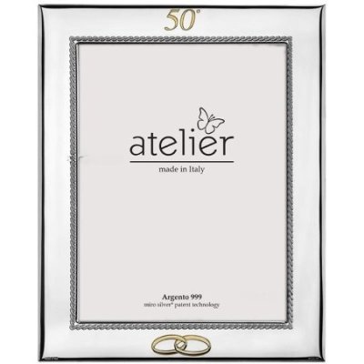 Atelier - Portafoto Anniversario - Argento - Legno