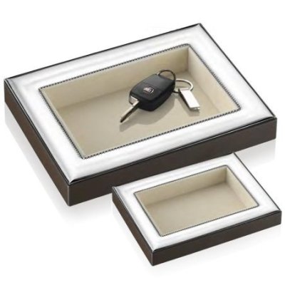 Atelier - Vuotatasche Classic - Argento - Legno