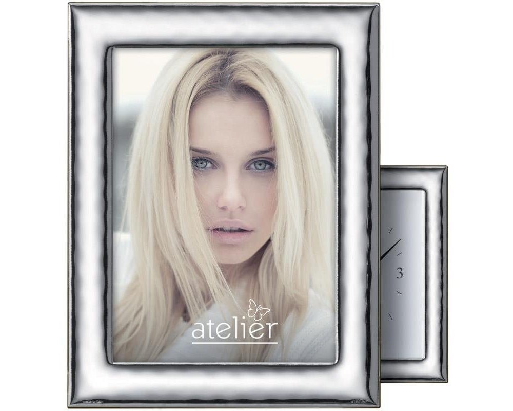 Atelier - Portafoto Caban - Pvd Argento - Retro Legno