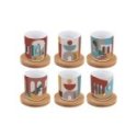 Easy Life - Set 6 Tazzine Espresso - Illusion - Bamboo