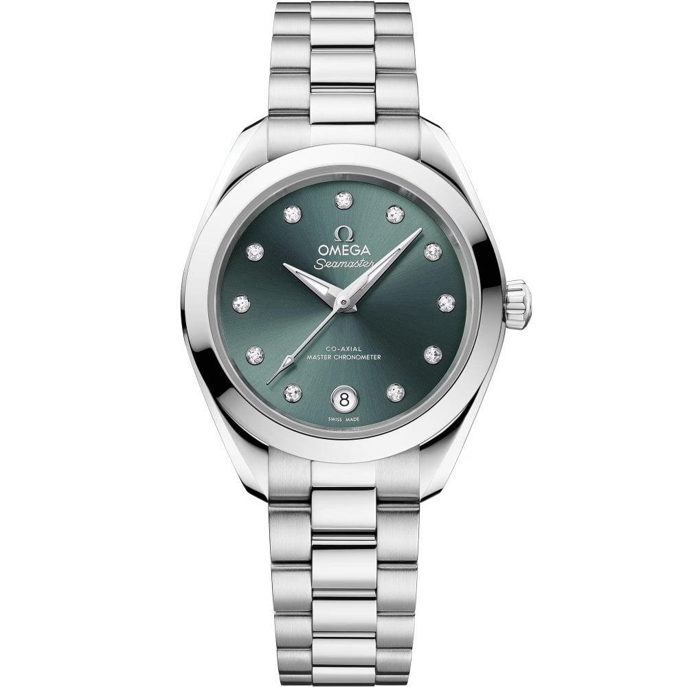 Seamaster Aqua Terra 150M 30 mm, acciaio su acciaio - Omega