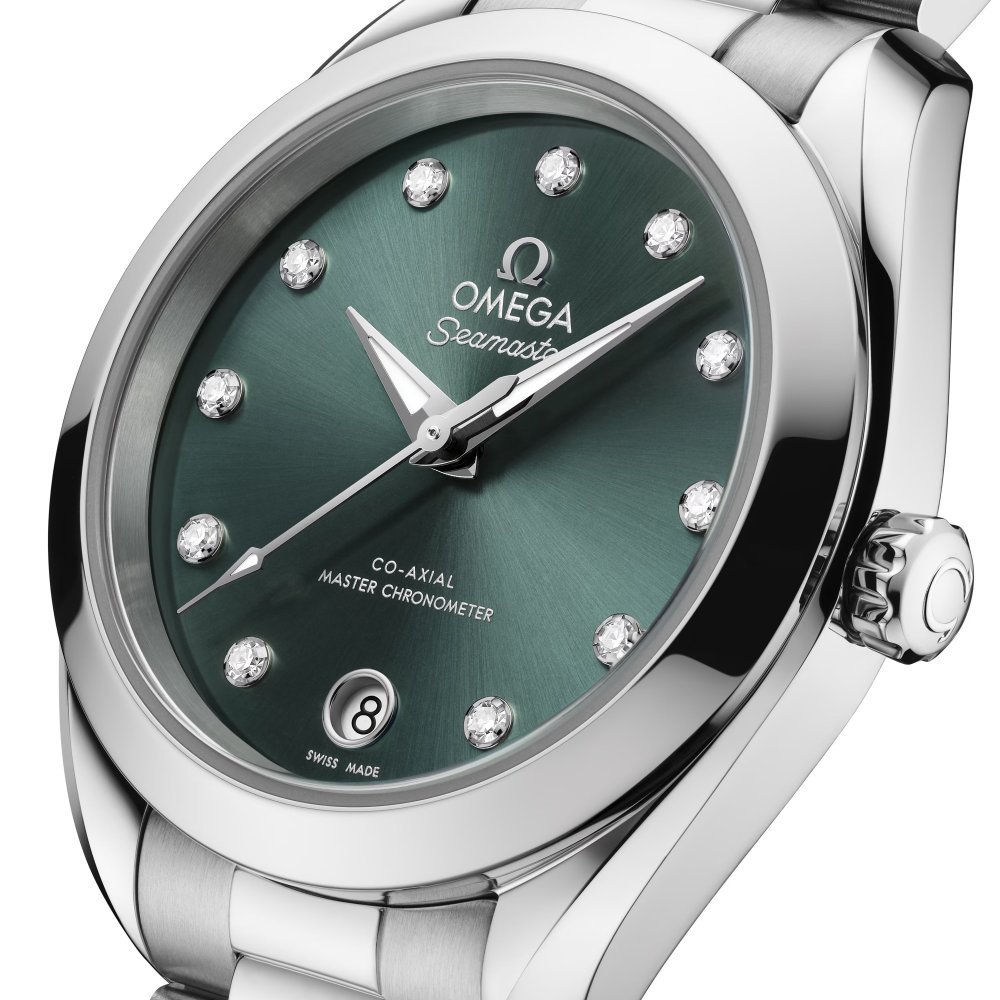 Seamaster Aqua Terra 150M 30 mm, acciaio su acciaio - Omega