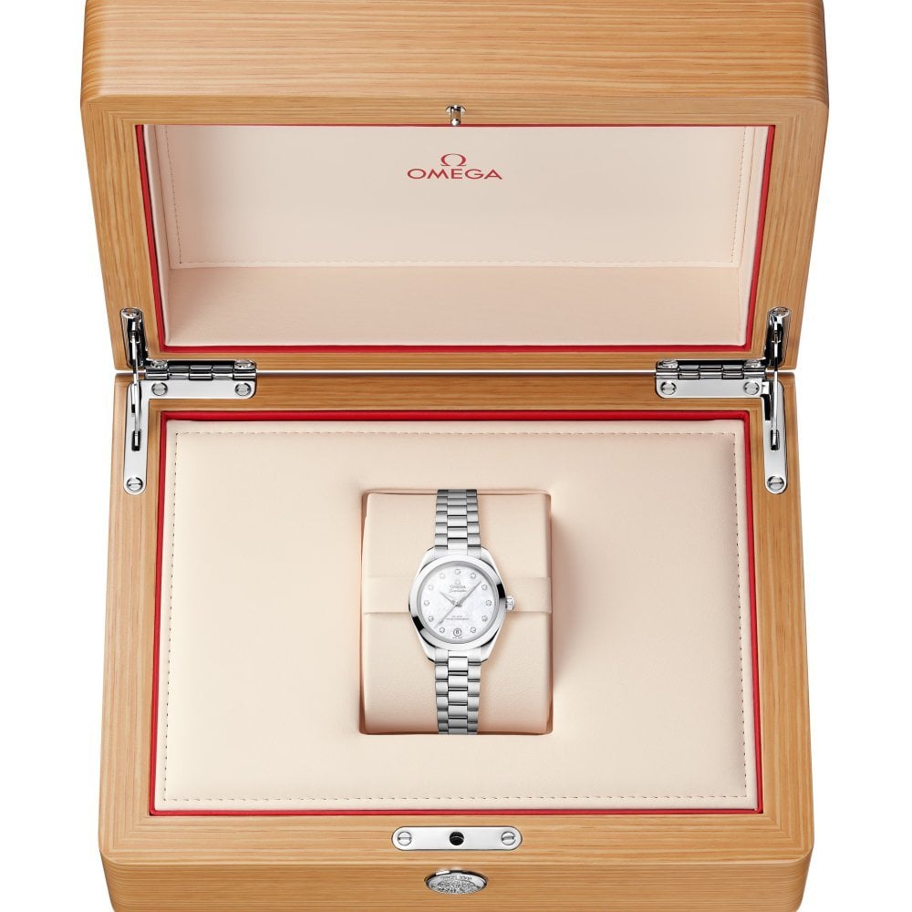 Seamaster Aqua Terra 150M 30 mm, acciaio su acciaio