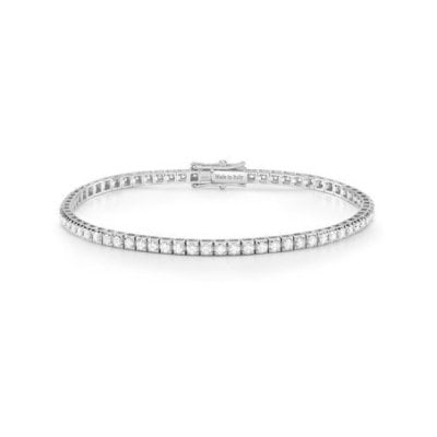 Damiani - Bracciale Tennis - Oro Bianco - Diamante