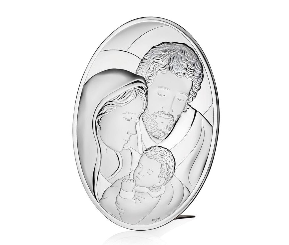 Ottaviani - Icona Ovale Sacra Famiglia - 36,3X50,3