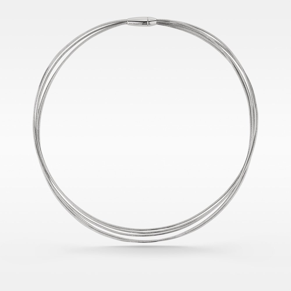 Pesavento - Collana Argento Dna - Argento Rodio