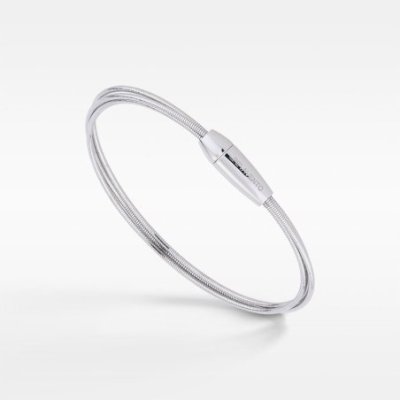 Pesavento - Bracciale Argento Dna - Argento Rodio