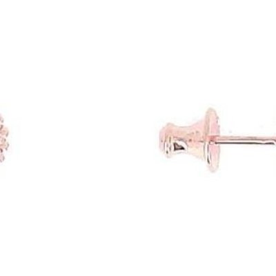 Pesavento - Orecchini Argento Pixel - Argento Rosa