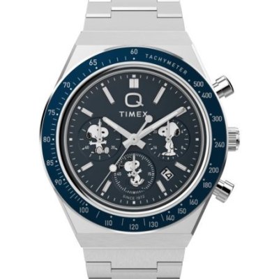Timex - Orologio Peanuts® X Q - Cronografo - Acciaio