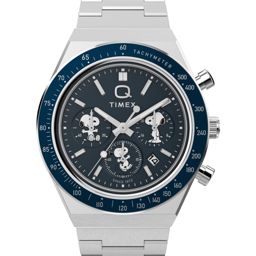 Timex - Orologio Peanuts® X Q - Cronografo - Acciaio
