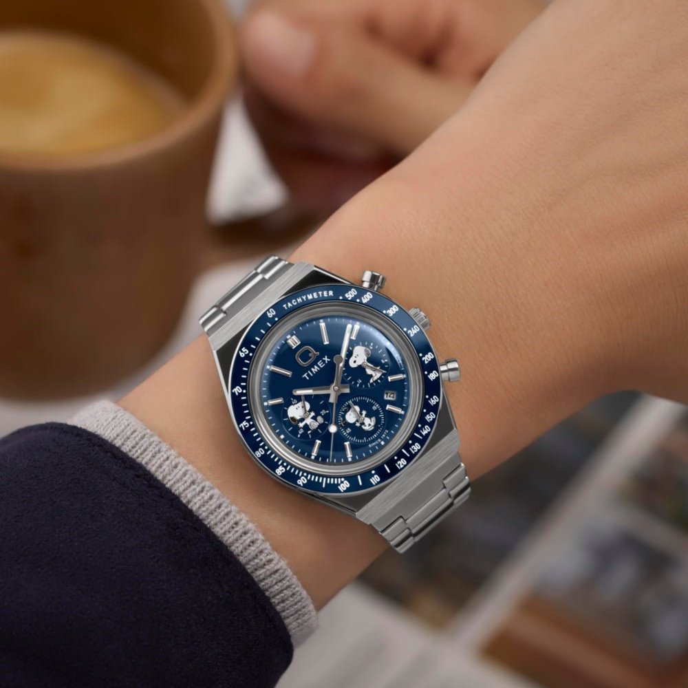 Timex - Orologio Peanuts® X Q - Cronografo - Acciaio
