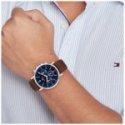 Tommy Hilfiger - Orologio 1710585 - Pelle - Inox