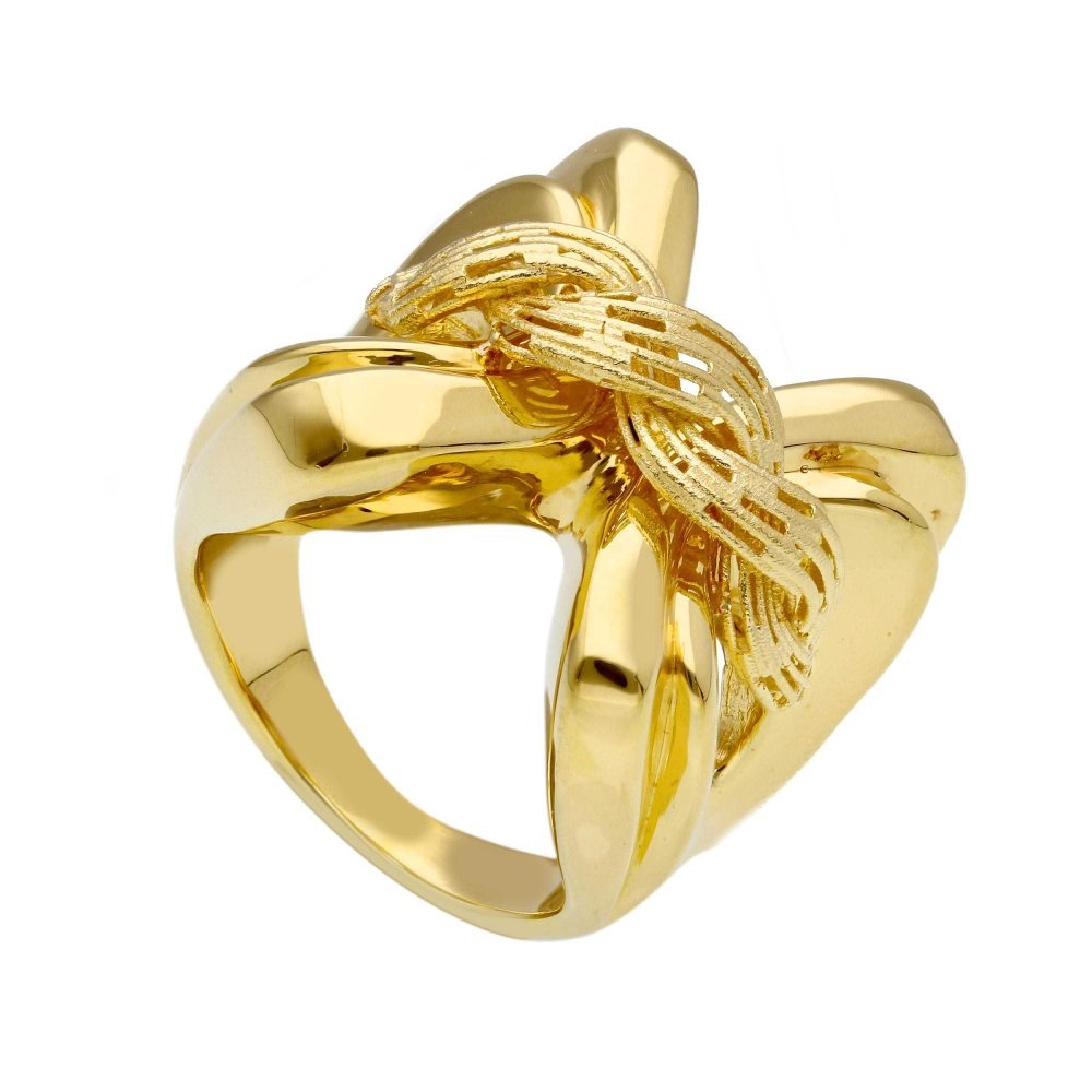 Songa Antonio - Anello Intreccio - Oro Giallo