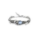 Giovanni Raspini - Bracciale Goccia - Argento 925 - Cristallo Blu