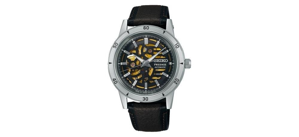 Seiko - Orologio Presage Style 60'S - Automatico - Open Heart