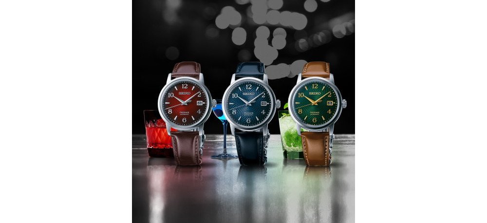 Seiko - Orologio Presage Cocktail - Automatico - Blu