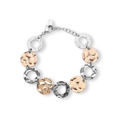 2 Jewels - Bracciale In Acciaio - Pvd Rosé