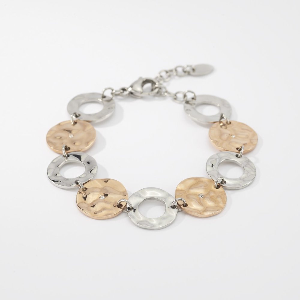 2 Jewels - Bracciale In Acciaio - Pvd Rosé