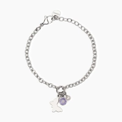 2 Jewels - Bracciale In Acciaio - Perle Conchiglia