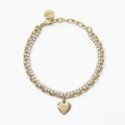 2 Jewels - Bracciale In Acciaio - Pvd Gold