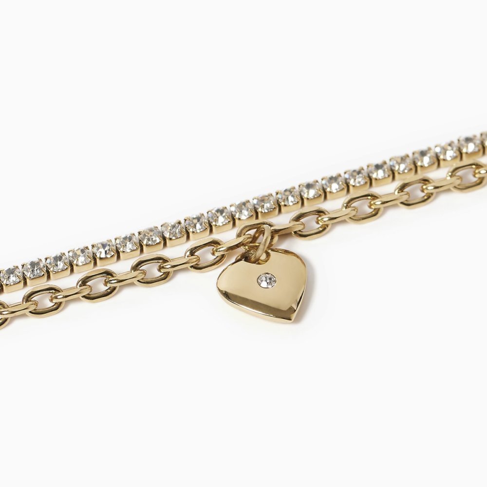 2 Jewels - Bracciale In Acciaio - Pvd Gold