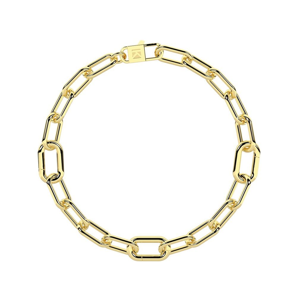 Kidult - Bracciale In Acciaio - Pvd Giallo