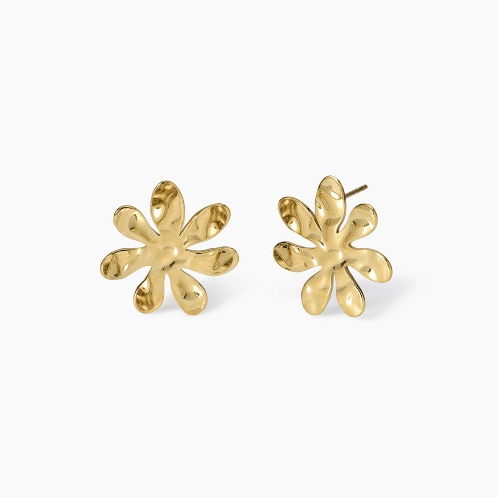 Kidult - Orecchini In Acciaio - Pvd Giallo