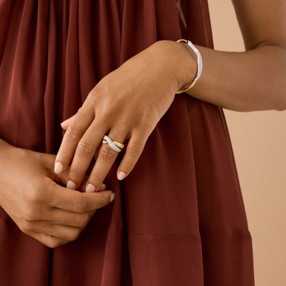 Marco Bicego - Anello Marrakech - Oro Giallo - Diamanti