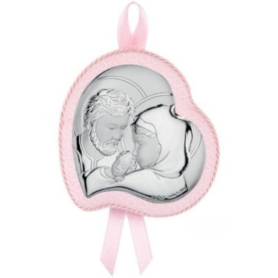 Atelier - Capoculla Sacra Famiglia - Rosa - Argento