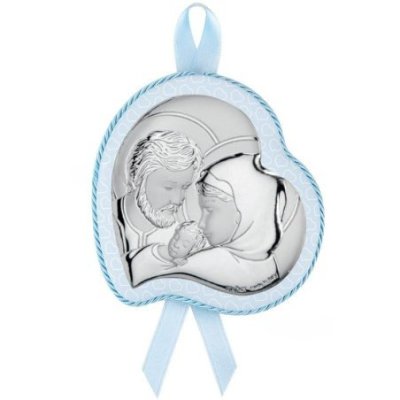 Atelier - Capoculla Sacra Famiglia - Argento - Celeste