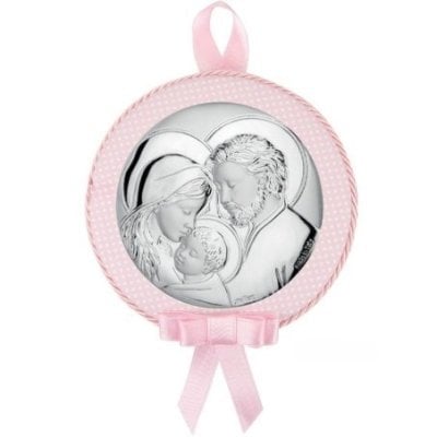 Atelier - Capoculla Sacra Famiglia - Argento - Rosa