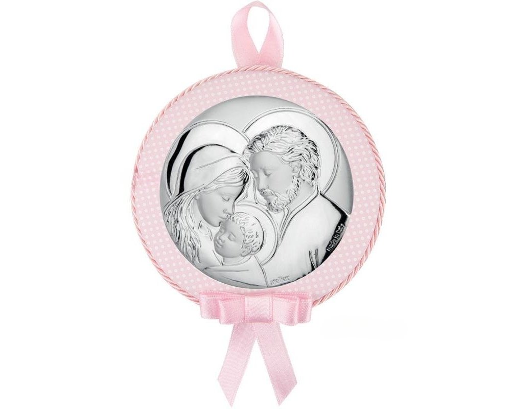Atelier - Capoculla Sacra Famiglia - Argento - Rosa