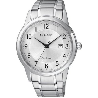 Citizen - Orologio Aw1231-58B - Quadrante Bianco - Acciaio
