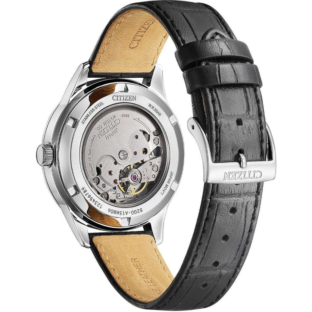 Citizen - Orologio Meccanico - Uomo - Pelle